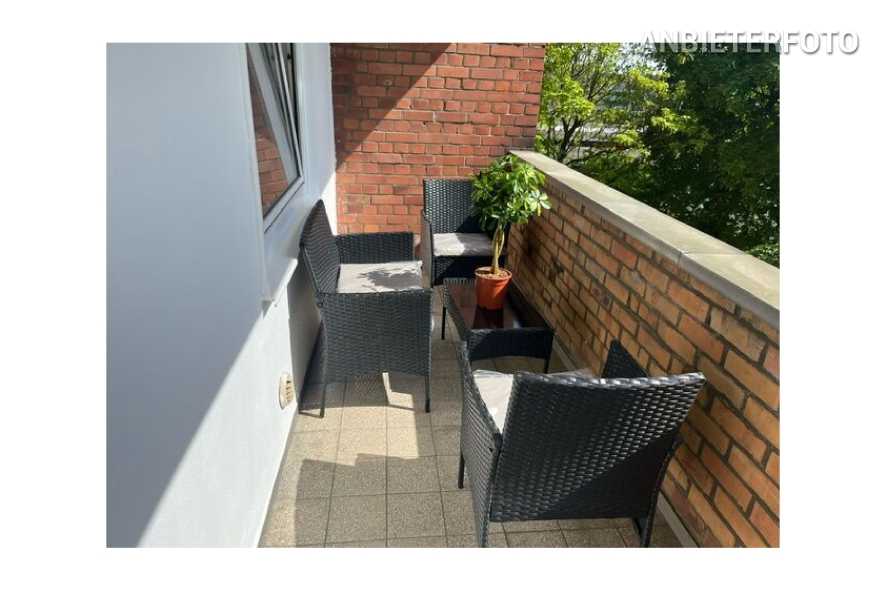 Möblierte 2-Zimmer-Wohnung mit Balkon in Köln-Mülheim