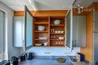 Furnished loft-style duplex with a loggia and a balcony in Cologne-Braunsfeld