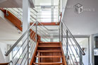 Furnished loft-style duplex with a loggia and a balcony in Cologne-Braunsfeld