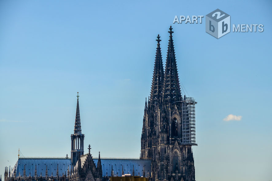 Möblierte und ruhige Maisonette in zentraler Wohnlage in Köln-Altstadt-Nord