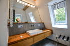 Erstklassig sanierte 1-Zimmer-Altbauwohnung mit sehr stilvoller moderner Möblierung