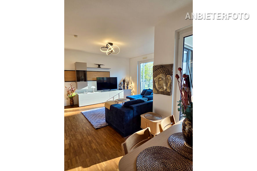Moblierte 3-Zimmer-Wohnung in Köln-Ossendorf mit Balkon
