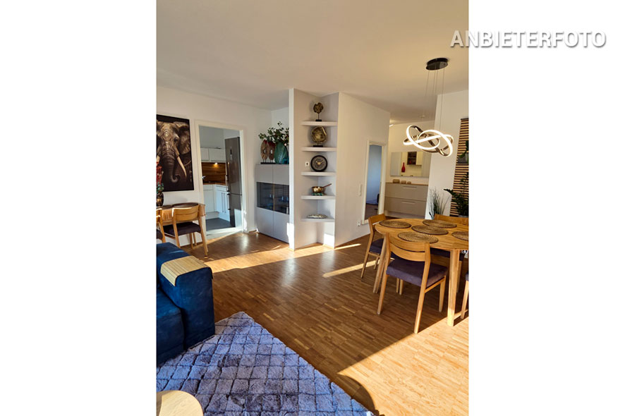 Moblierte 3-Zimmer-Wohnung in Köln-Ossendorf mit Balkon