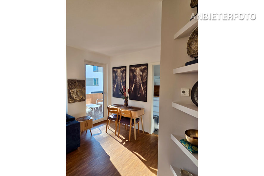 Moblierte 3-Zimmer-Wohnung in Köln-Ossendorf mit Balkon