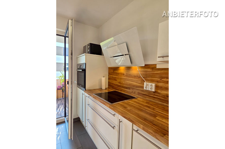 Moblierte 3-Zimmer-Wohnung in Köln-Ossendorf mit Balkon