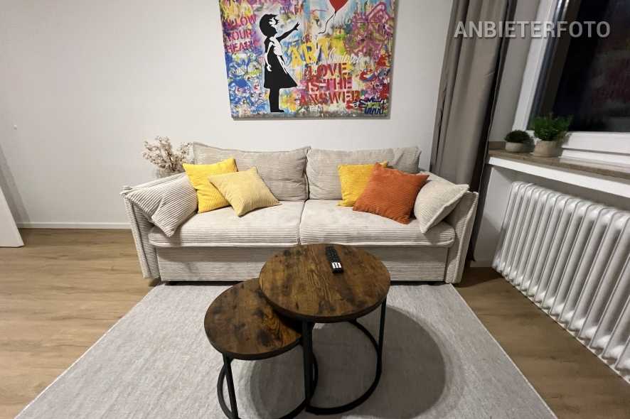 Voll ausgestattetes Apartment mit Balkon im Cäcilien-Viertel in Köln-Altstadt-Süd