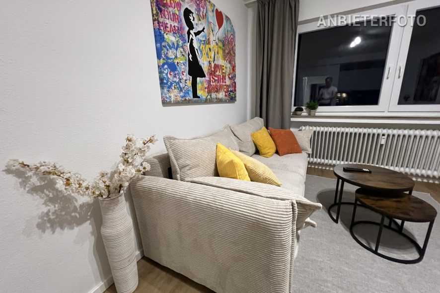 Voll ausgestattetes Apartment mit Balkon im Cäcilien-Viertel in Köln-Altstadt-Süd