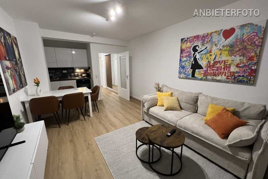 Voll ausgestattetes Apartment mit Balkon im Cäcilien-Viertel in Köln-Altstadt-Süd