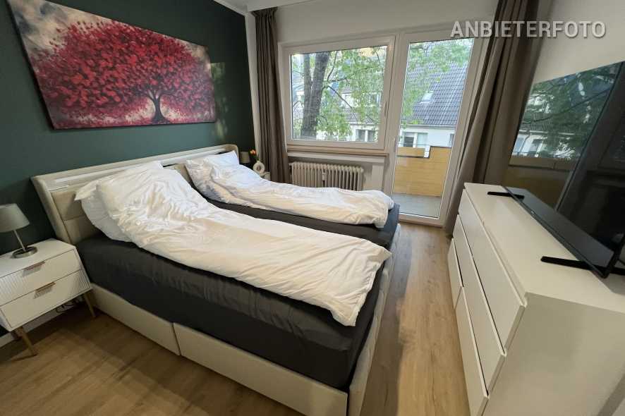 Voll ausgestattetes Apartment mit Balkon im Cäcilien-Viertel in Köln-Altstadt-Süd