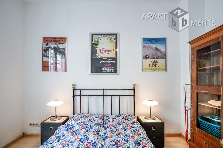 Möblierte und ruhige Studio-Altbauwohnung in Köln-Neuehrenfeld