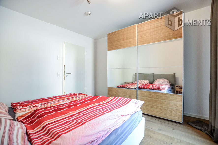 Möblierte 3-Zimmer-Wohnung mit Terrasse und Garten in Köln-Nippes