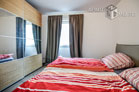 Möblierte 3-Zimmer-Wohnung mit Terrasse und Garten in Köln-Nippes