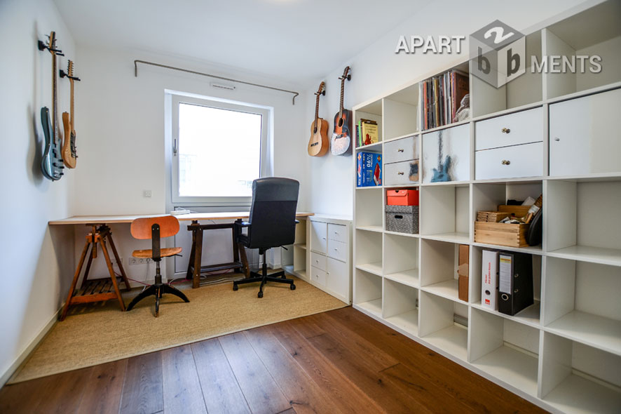 Möblierte 3-Zimmer-Wohnung mit Terrasse und Garten in Köln-Nippes