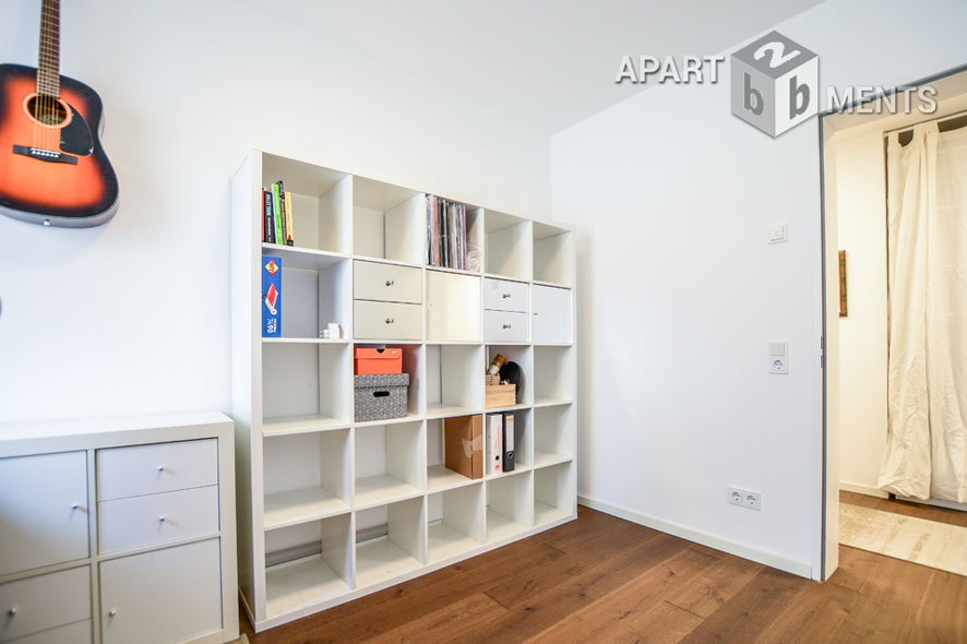 Möblierte 3-Zimmer-Wohnung mit Terrasse und Garten in Köln-Nippes