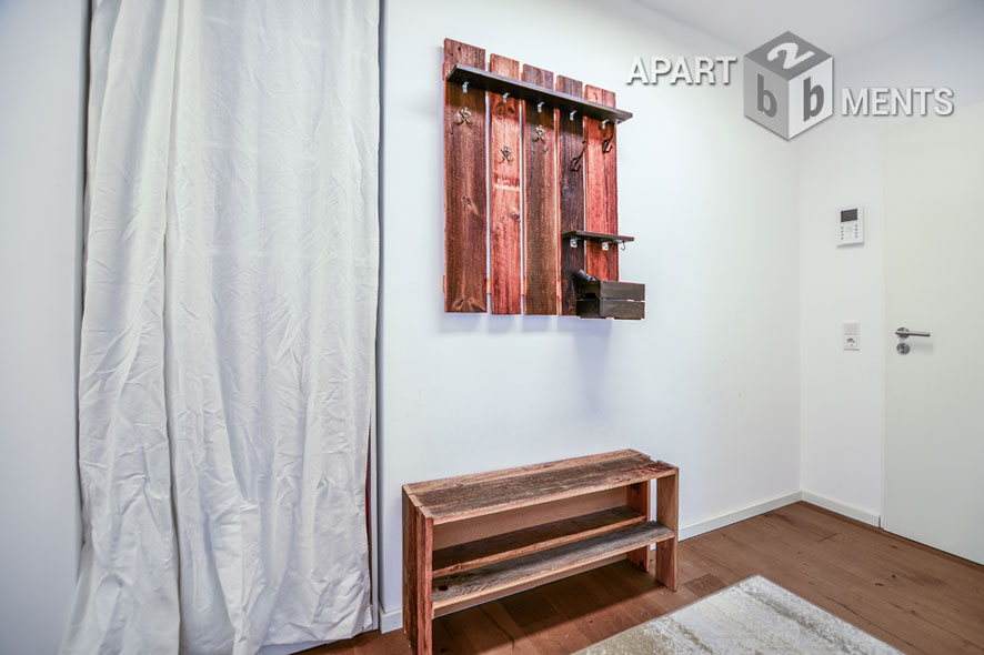 Möblierte 3-Zimmer-Wohnung mit Terrasse und Garten in Köln-Nippes