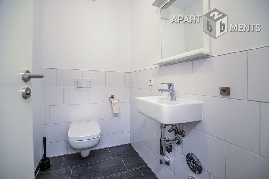 Möblierte 3-Zimmer-Wohnung mit Terrasse und Garten in Köln-Nippes
