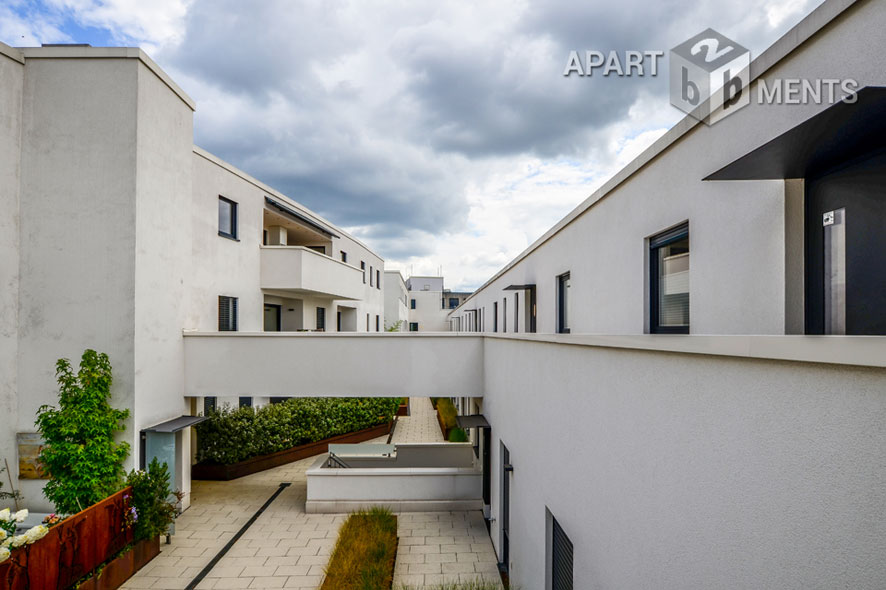 Möbliertes klimatisiertes Studio in einer außergewöhnlichen Wohnanlage in Köln-Altstadt-Nord