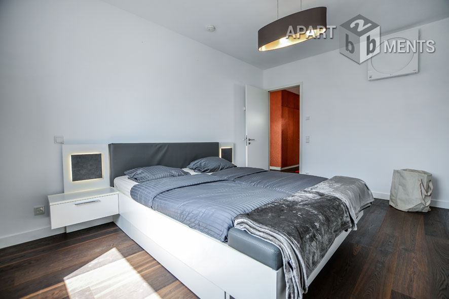 Möbliertes klimatisiertes Studio in einer außergewöhnlichen Wohnanlage in Köln-Altstadt-Nord
