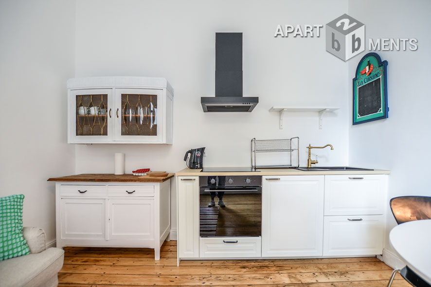 Modernly furnished 1.5-room apartment in Cologne-Neustadt-South