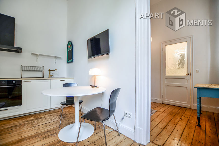 Modernly furnished 1.5-room apartment in Cologne-Neustadt-South