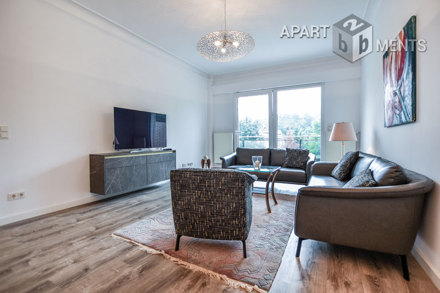 Furnished 3-room apartment with a large terrace in Cologne-Dellbrück