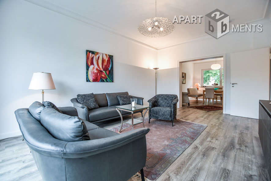 Furnished 3-room apartment with a large terrace in Cologne-Dellbrück