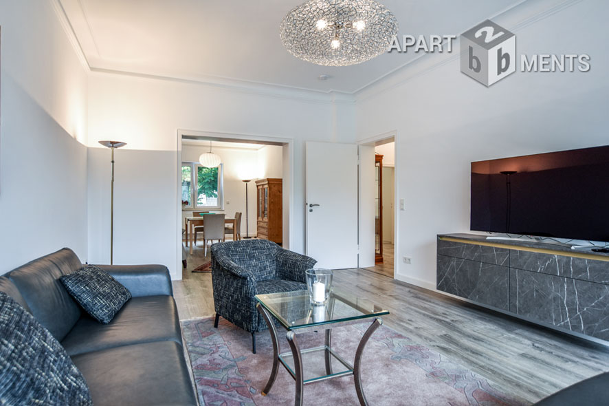 Furnished 3-room apartment with a large terrace in Cologne-Dellbrück