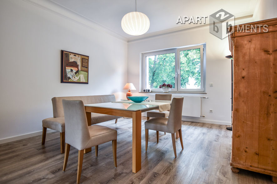 Furnished 3-room apartment with a large terrace in Cologne-Dellbrück
