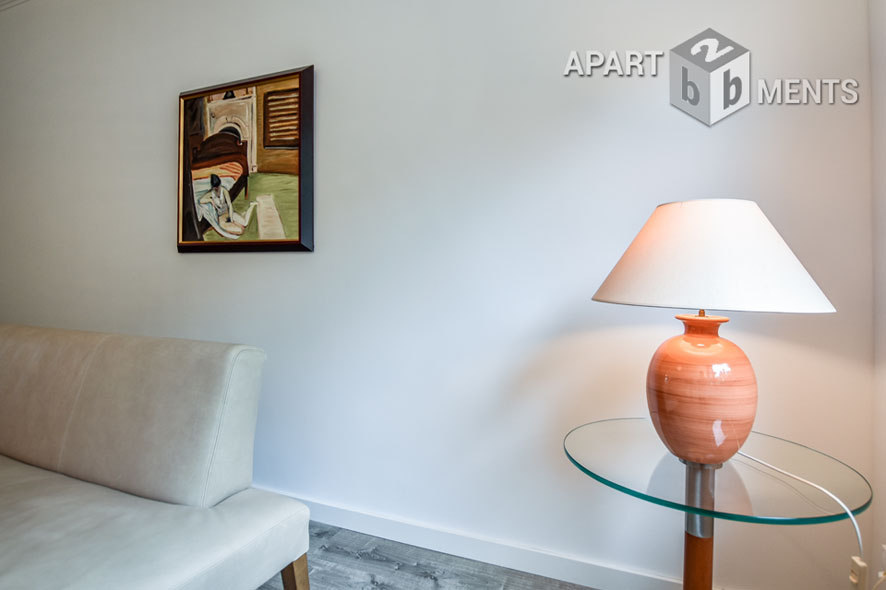 Furnished 3-room apartment with a large terrace in Cologne-Dellbrück