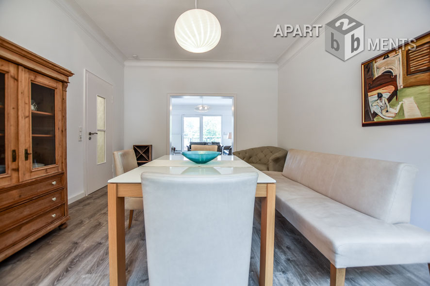 Furnished 3-room apartment with a large terrace in Cologne-Dellbrück