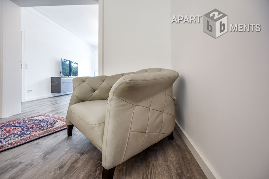 Furnished 3-room apartment with a large terrace in Cologne-Dellbrück