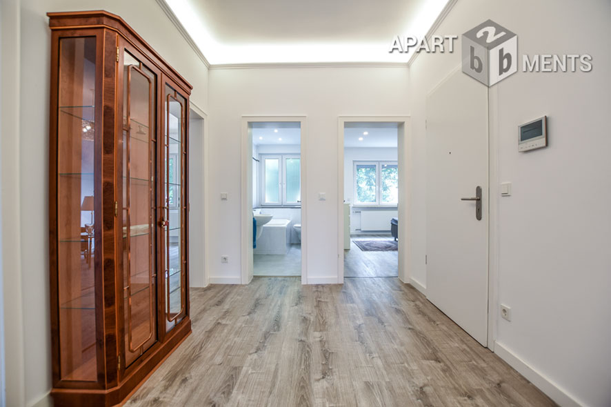 Furnished 3-room apartment with a large terrace in Cologne-Dellbrück