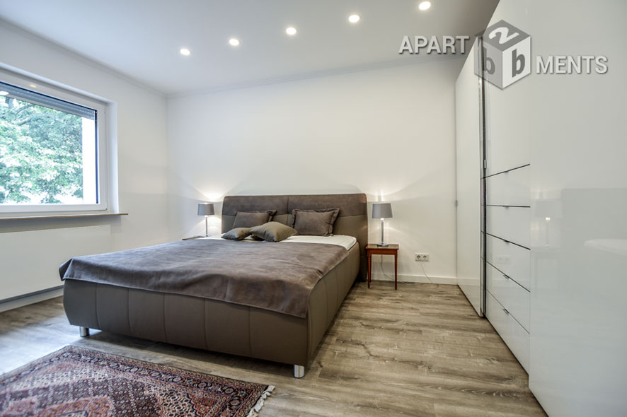 Furnished 3-room apartment with a large terrace in Cologne-Dellbrück