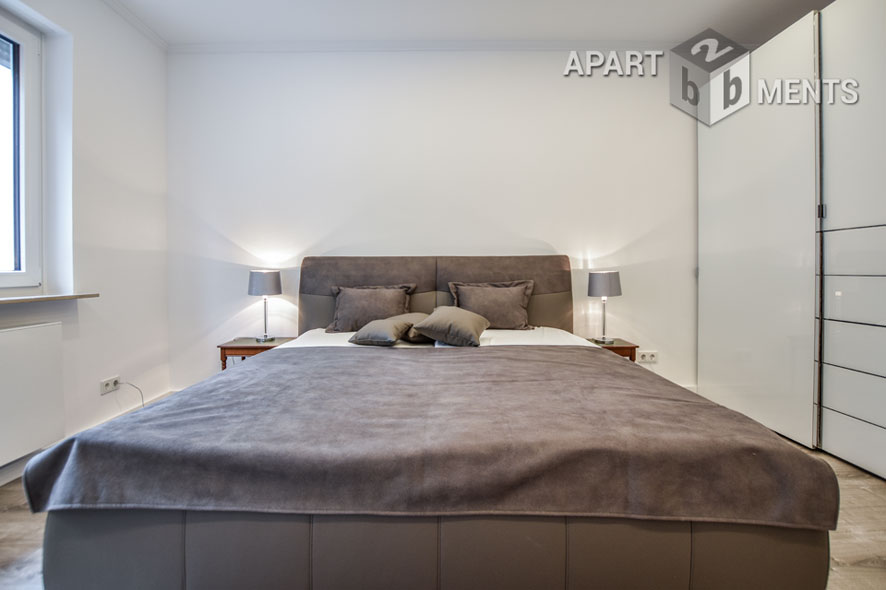 Furnished 3-room apartment with a large terrace in Cologne-Dellbrück