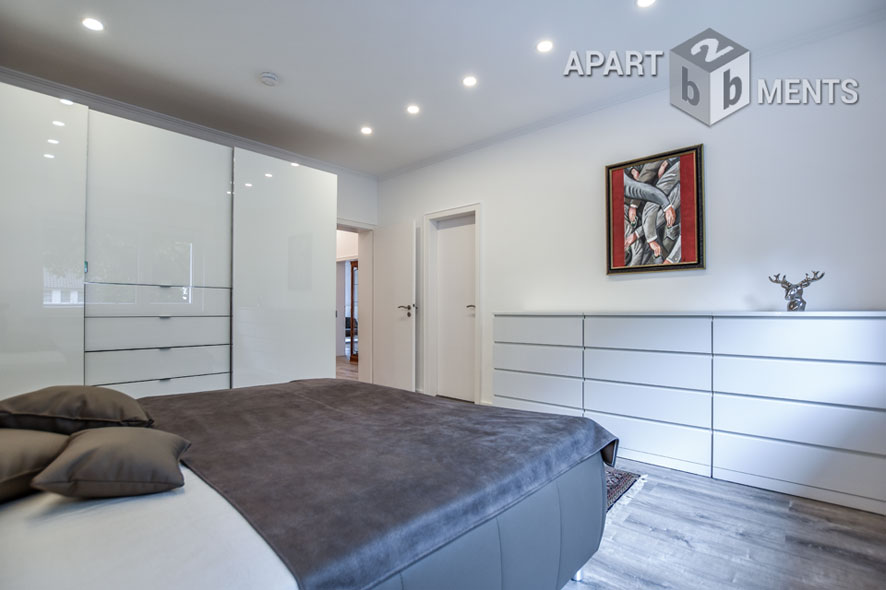 Furnished 3-room apartment with a large terrace in Cologne-Dellbrück