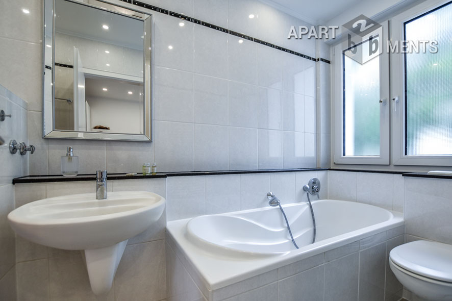 Furnished 3-room apartment with a large terrace in Cologne-Dellbrück