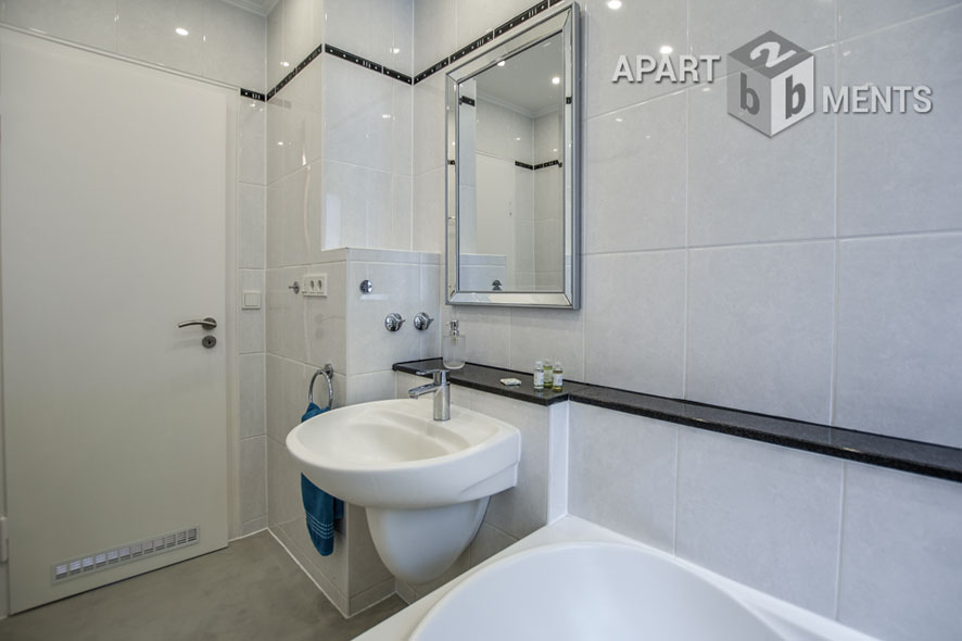 Furnished 3-room apartment with a large terrace in Cologne-Dellbrück