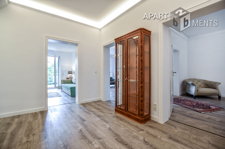 Furnished 3-room apartment with a large terrace in Cologne-Dellbrück