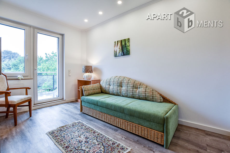 Furnished 3-room apartment with a large terrace in Cologne-Dellbrück