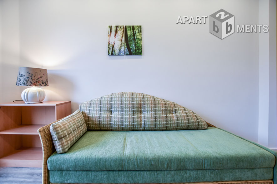 Furnished 3-room apartment with a large terrace in Cologne-Dellbrück