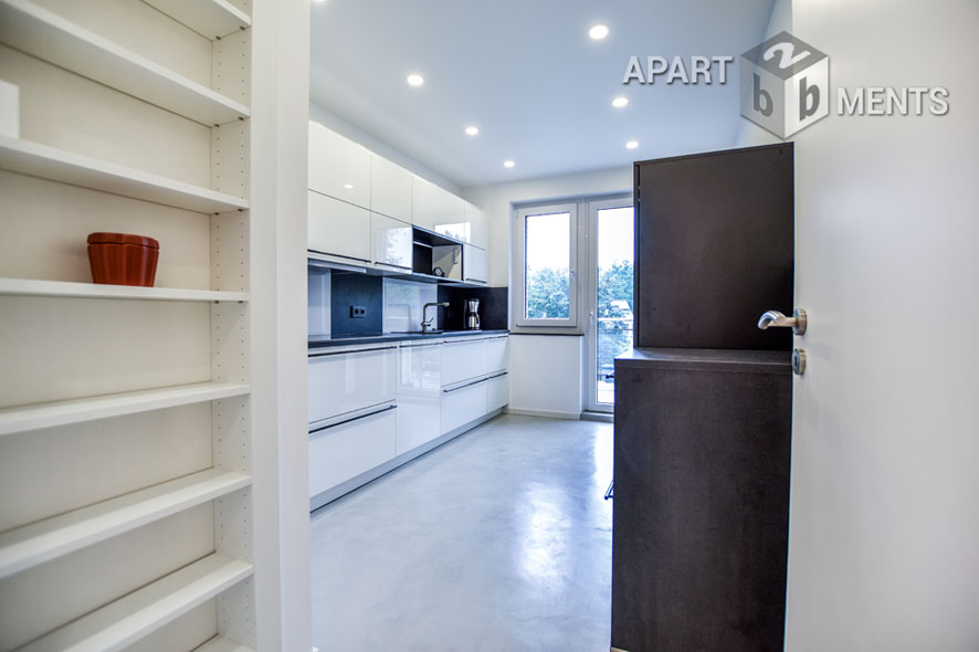 Furnished 3-room apartment with a large terrace in Cologne-Dellbrück