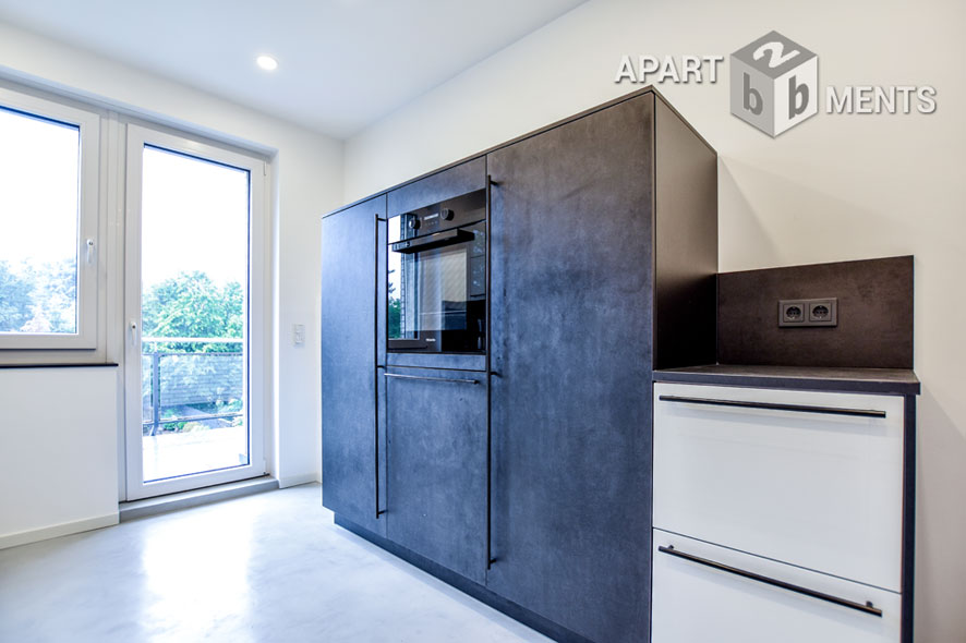 Furnished 3-room apartment with a large terrace in Cologne-Dellbrück