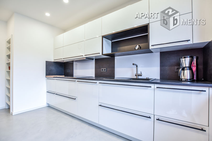 Furnished 3-room apartment with a large terrace in Cologne-Dellbrück