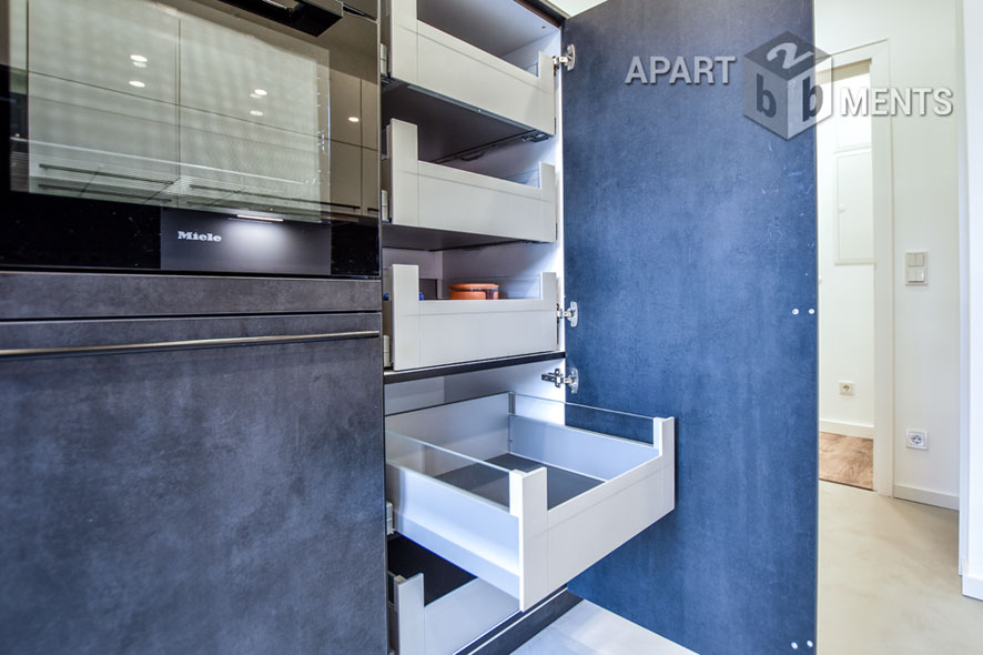 Furnished 3-room apartment with a large terrace in Cologne-Dellbrück