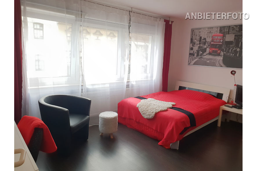 Modern furnished single apartment in Düsseldorf-Derendorf