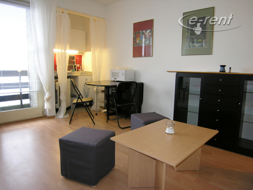 Modernly furnished single apartment in Düsseldorf-Derendorf