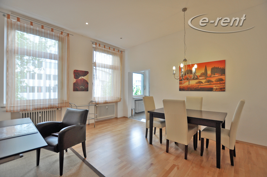 High-quality furnished and centrally located apartment in Düsseldorf-Friedrichstadt