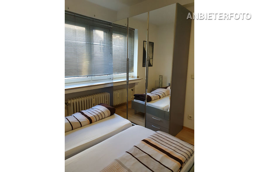 Well-kept furnished and centrally located apartment in Düsseldorf-Stadtmitte