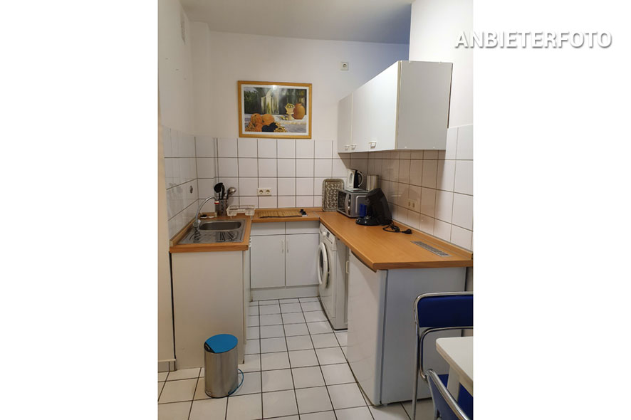 Well-kept furnished and centrally located apartment in Düsseldorf-Stadtmitte