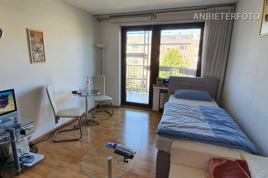 Modern möbliertes und zentral gelegenes Apartment in Düsseldorf-Oberbilk